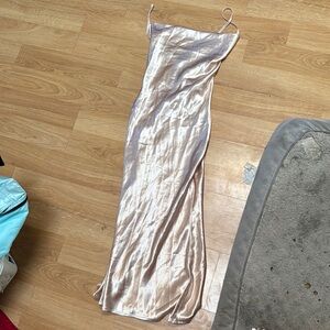 Elegant Satin Slip Dress
